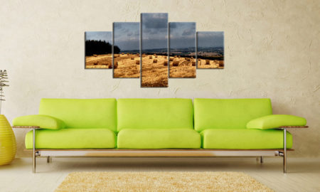 Fotoobraz na plátně 5-dílný 150x80cm